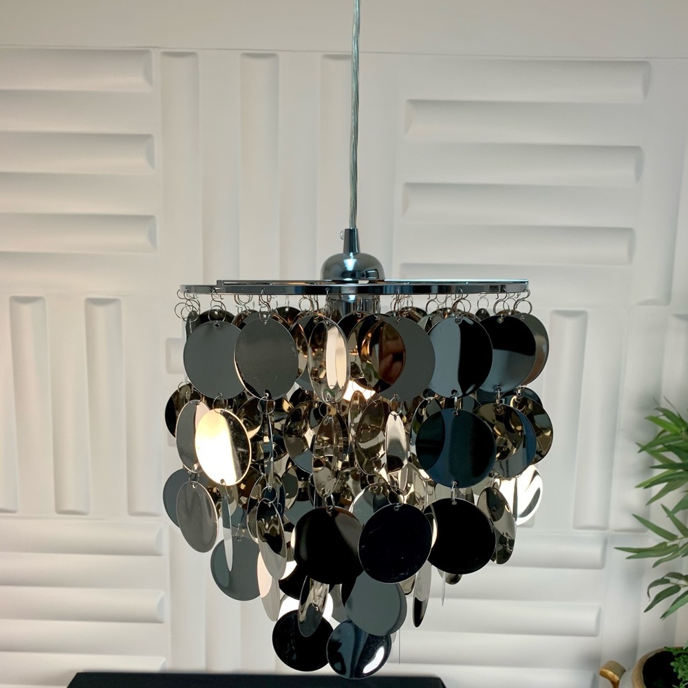Disk  hanging light